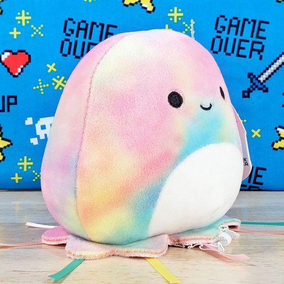 Squishmallow Janet the Jellyfish 5" UltraSoft Stuffed Sealife Squad Plush NWT - Picture 2 of 12